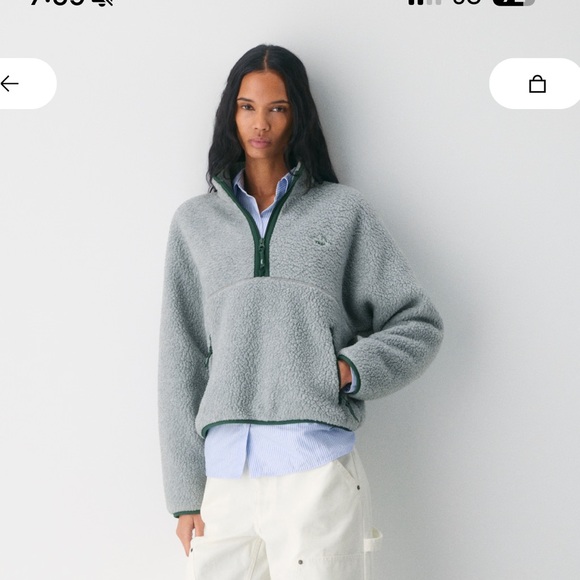 Aritzia Sweaters - Artizia TNA Polartec 1/2 Hi-Hip Sweater